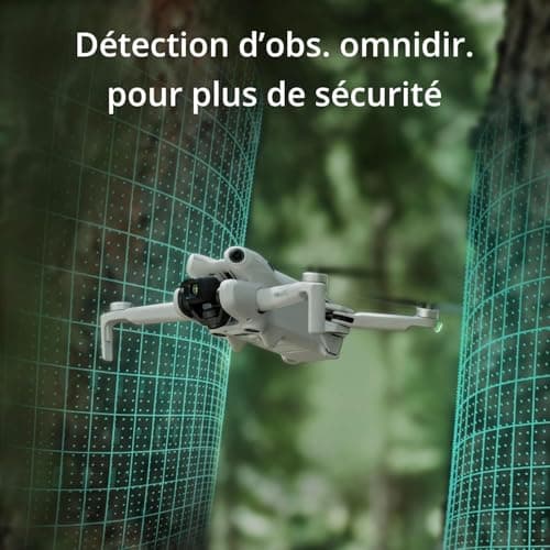 DJI Mini 4 Pro Fly More with DJI RC 2 + Card Care Refresh 1-Year Plan, Foldable Mini Drone with 4K Camera, Under 0.549 lb/249g, 34min Flight Time, 2 Extra Batteries, C0 - Image 5