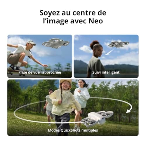 Bundle Motion Fly More DJI Neo, Mini Drone with 4K UHD Camera for Adults, 135g Single Flight Follower, Hand Takeoff, Subject Tracking, with RC Motion 3 and 3 Batteries - Image 6