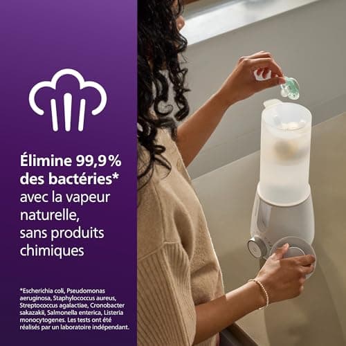 PHILIPS Avent Premium 2-in-1 Hospital Compliant Water Bath Bottle Warmer and Steriliser with Intelligent Temperature Sensor, SCF359/00 - Image 4