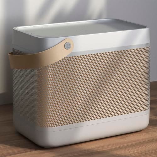 Bang & Olufsen Beolit 20 – Powerful Portable Bluetooth Speaker with 360° Sound, Wireless Speaker for Home and Outdoor with Built-in Qi Wireless Charging Base for Smartphone – Grey - Image 7