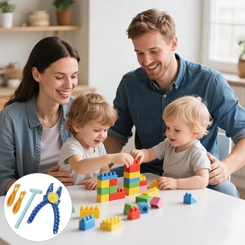 Building Blocks Tool Set Brick Separator Stone Separator Clamp Hammer Compatible with Lego Technic Block Separator for Kit Lovers - Image 6