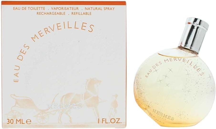 HERMES Eau Des Merveilles Eau de Toilette Rechargeable Femme 30 ml