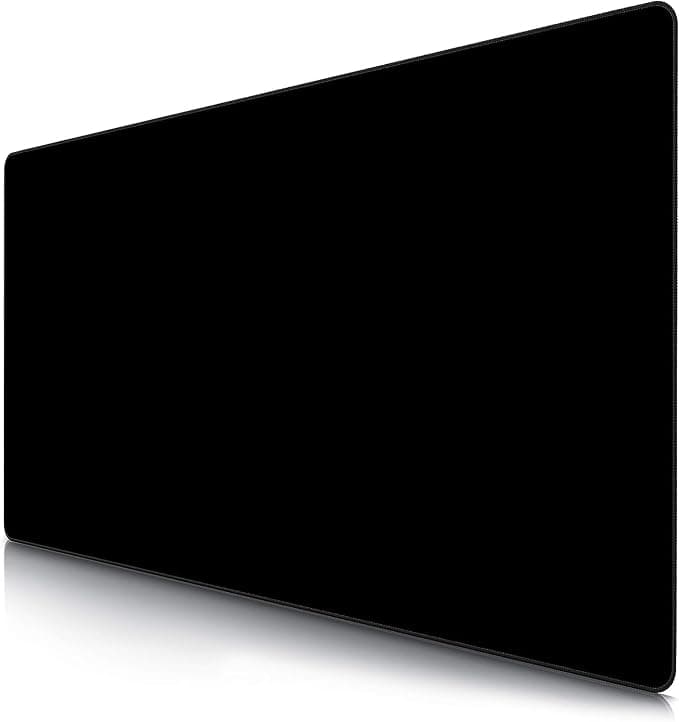 TITANWOLF - XXL Mouse Pad 1200x600mm, Extra Large XXXL, Extra Large Gaming Table Mat, Precision and Speed, for Roccat Razer Logitech Mouse and Keyboard Black - Image 1