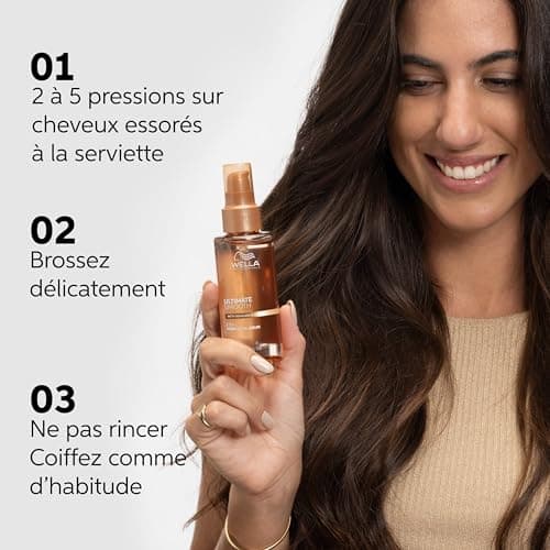 Wella Professionals Ultimate Smooth Miracle Oil Serum - Squalane & Omega-9 Hair Oil for Dry, Dull, Frizzy Hair (30ml) - Image 7