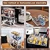 1 x Acrylic Coffee Pod Storage Box with 4 Drawers Clear Coffee Pod Holder 24.7 x 17.5 x 6.5 cm Compatible with Nespresso Capsules Organizer - Image 7