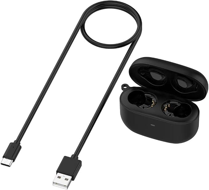 Étui de chargement pour casque, 6,5 x 3 x 4,3 cm pour Sony LinkBuds S, étui de chargement pouvant être jumelé avec des écouteurs - Image 1