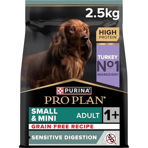PURINA PRO PLAN | Sensitive Digestion | Complete Dry Food for Small Adult Dogs | Promotes a Healthy Digestive System | Rich in Turkey | Bag | 2.5 kg Target Binding - Image 2