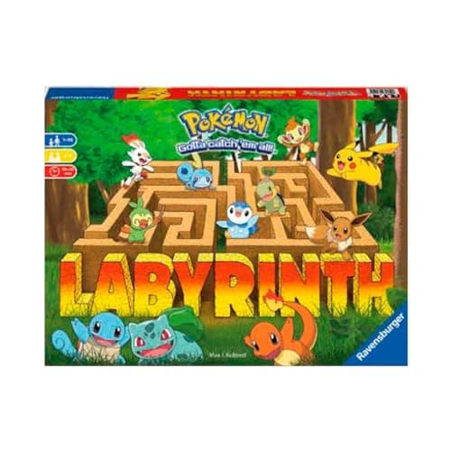 Ravensburger - Pokemon Maze Board Game - Pokemon Maze Game - Family - 2-4 Players from 7 Years Old - Pikachu Bulbasicar Charmander Squirrel - 26949 - Image 5