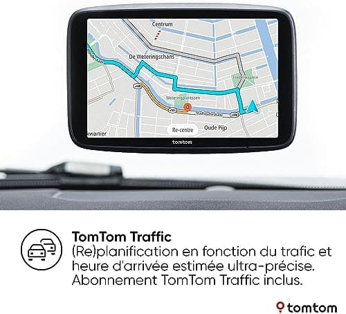 TomTom GO Superior GPS (6 Inch Screen, Traffic Info, Hazard Zone Alerts, World Maps, Quick Update Via WiFi, Fuel Price, Powered Magnetic Mount) - New Software - Image 3
