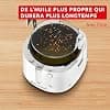 Moulinex Filtra Vision AF2541E0, Deep Fryer, Large Window to Keep an Eye on Cooking, Family Capacity, Easy Cleaning, AF2541E0, Plastic Exterior White - Image 5