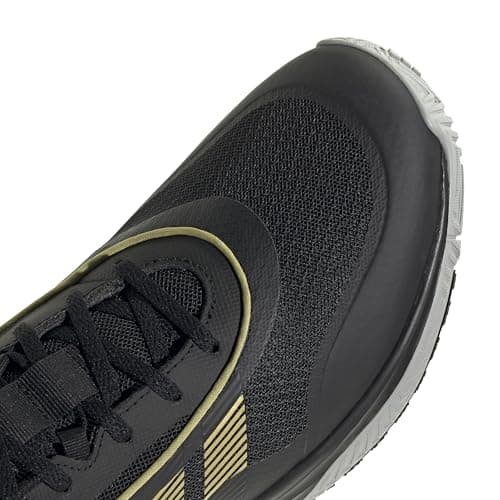 adidas Homme Own The Game 3 Shoes, Core Black/Gold Metallic/MGH Solid Grey, 44 2/3 EU - Image 6