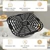 Air Fryer Accessories for Instant Pot Vortex 6 in 1 6 QTXL, Air Fryer Stove Grill Replacement Mat Square Air Fryer, Replacement Crisper Plate 23 x 24.2 x 0.1 cm - Image 8