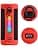 Protective Case for JBL Grip Compact Bluetooth Speaker, Silicone Travel Bag for JBL Grip with Strap & Carabiner Accessories Case (Red) - Image 4