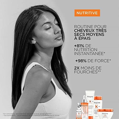 KÉRASTASE Nutritive - Rich Masquintense - High Nutrition Hair Mask - Niacinamide & Vegetable Proteins - +89% Immediate Nutrition Up to 72H* - Dry to Very Dry Hair - 200ml - Image 5