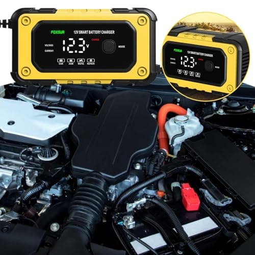 Car Battery Starter, Portable Battery Booster with LCD - Powerful 12V Equipment for Automobiles, Trucks and Road Emergency - Image 4