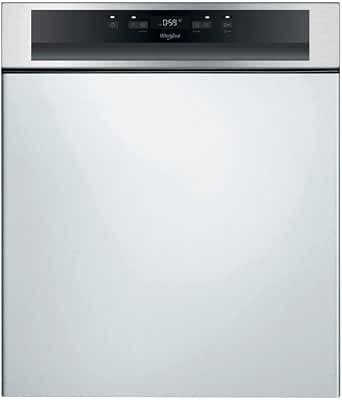 Whirlpool WBC3C26X built-in dishwasher - 60 cm - Class A++ / 46 decibels - 14 cutlery - Built-in band: stainless steel          [Energy Class E]