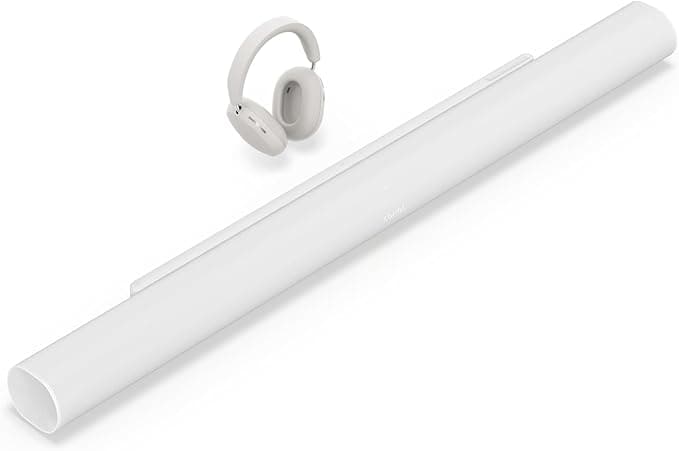 Google Sonos Ace Wireless Bluetooth Headphones with Active Noise Cancelling - White + Sonos Arc - Smart Soundbar - Built-in Amazon Alexa and Google Assistant - White