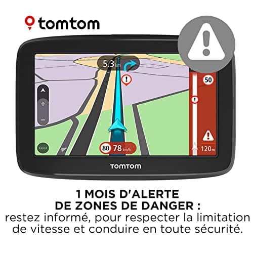 TomTom GO Classic 5 Inch Car GPS Traffic Info Warning Test Hazard Areas EU Maps Update Via WiFi Built-in Reversible Attachment Black - Image 5
