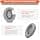 WC Wicked Cushions Upgraded Earpads for Bose QC35 & QC35ii (QuietComfort 35) Headphones - Soft Leather, Luxurious Memory Foam, Increased Thickness, Increased Durability | Silver - Image 5