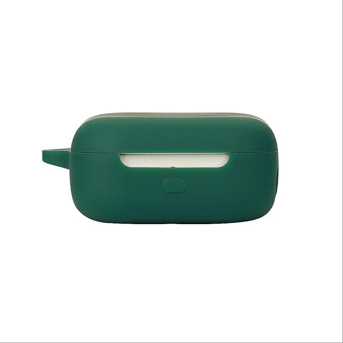 GIOPUEY Étuis Compatible avec Amazon Echo Buds (3. Gen), Coque Silicone, Poids léger, Antichoc, Portable - Vert armée - Image 1