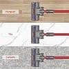 Brush Compatible with Dyson V7 V8 V10 V11 V15 Vacuum Cleaner Head Accessory with 5 Lights for Hard Floors and Short Pile Carpets - Image 5