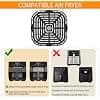 GCQ Air Fryer Accessories for Instant Vortex Plus 6QT Instant Pot Vortex Plus 6QT Clear Cook Air Fryer, Original Replacement Tray for Hot Air Fryer, Grill Plate, - Image 4