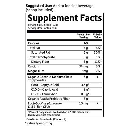 Garden of Life Dr Formulated Keto Organic MCT Powder - 300g - Image 8