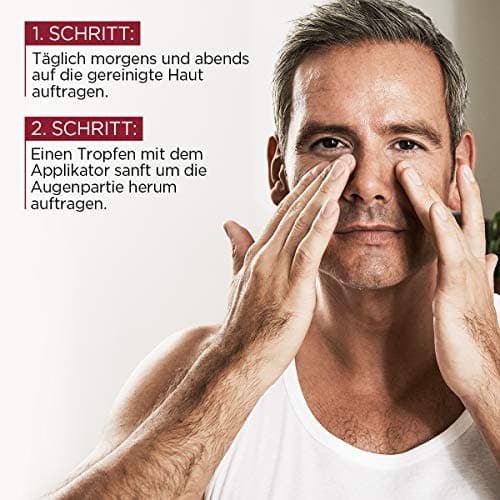 L'Oréal Paris Men Expert Crème contour des yeux anti-âge pour homme Soin des yeux contre les rides et les cernes Vita Lift 15 ml - Image 6