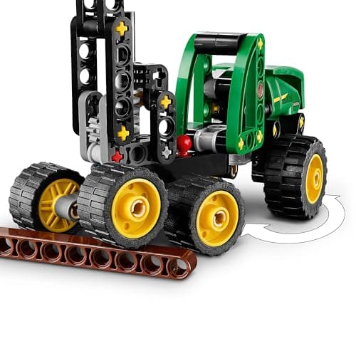 LEGO Technic The Slaughterer John Deere 1470H – Construction Toy – STEM Model with Rotating Arm & Functional Grapple – Gift Idea for Boys or Girls from 7 Years Old 42218 - Image 5
