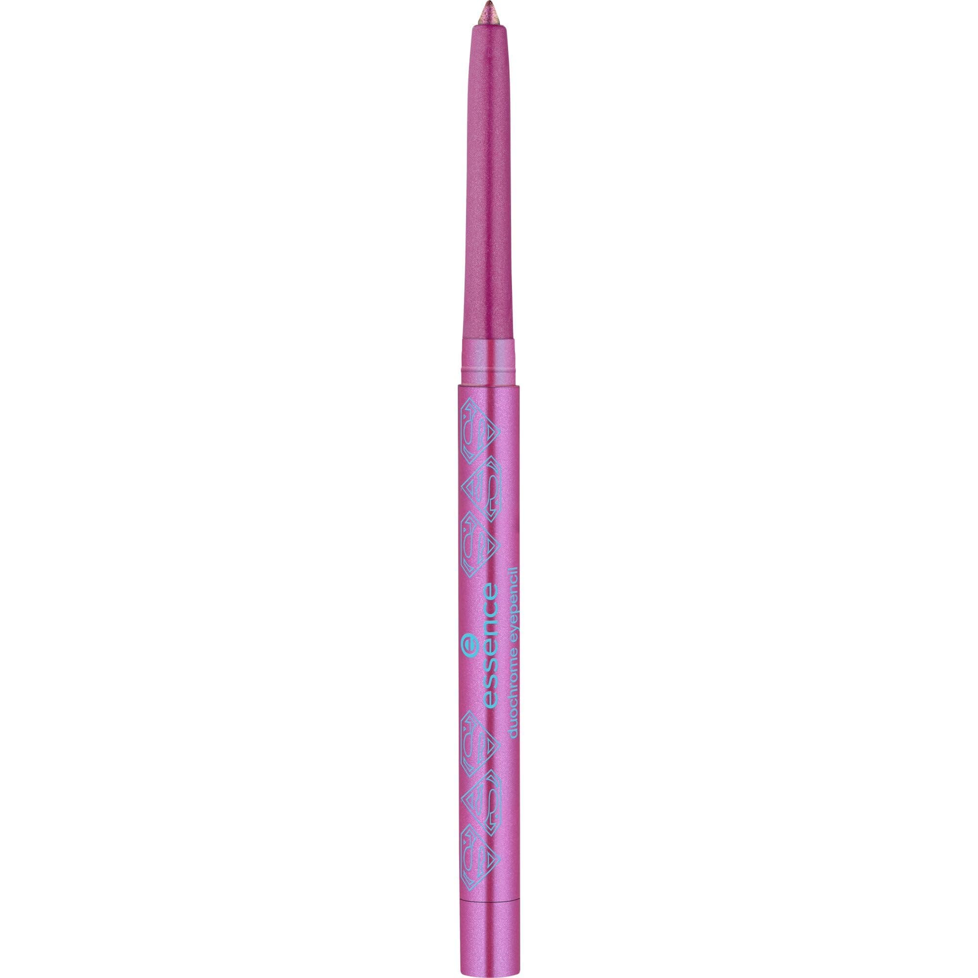 Essence Cosmetics Superman Creamy Duochrome Eyepencil Crayon Yeux Duochrome, Longue Durée, Hautement Pigmenté, Ne Coule Pas, Intense en Couleurs, Holographique, 0.2 g - Image 7
