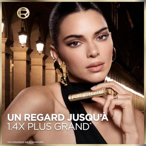 L'Oréal Paris - Panoramic Volume Mascara - Expanded Lashes - No Bundles - Expanded Look - Stretch-Flex Technology - Panorama Volume Million Lashes - Black - Image 4