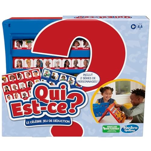 Hasbro Gaming Who is it? Famous Children's Deduction Activity Board Game for 2 Players Age 6+ - Image 2
