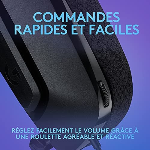 Logitech G G335 Wired Gaming Headset with Microphone, 3.5 mm Audio Jack, Memory Foam Earphones, Lightweight, Compatible with PC, PlayStation, Xbox, Nintendo Switch & Switch 2 – Black - Image 6