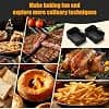 Air Fryer Silicone Mould, Air Fryer Accessories for Russell Hobbs 9L & COSORI Air Fryer Dual Zone 8.5L, Ninja Double Stack XL 9.5L, Reusable Russell Hobbs Air Fryer Accessories, Air Fryer Mold - Image 6