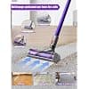 Brosse Compatible avec Aspirateur Dyson V7 V8 V10 V11 V15, Tete Aspirateur Dyson Motorhead pour Tapis et Sols Durs, Accessoires Dyson Pièces Détachées Rechange 967483-04 - Image 4