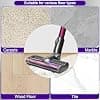 Motorized Brush Head for Dyson V6 DC58 DC59 DC62 DC72 D74 SV04 SV06 SV09, Direct Drive Turbine Floor Use for Dyson V6 DC58 DC62, Replacement Brush for Hard Floors and Carpets - Image 6