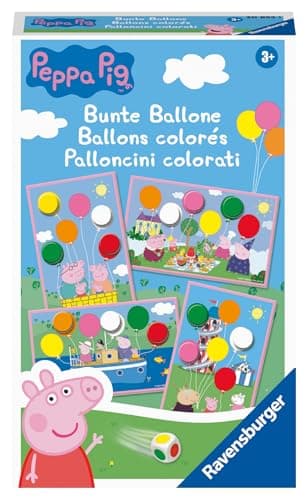 Ravensburger - Board game - Peppa Pig - Colourful balloons - Family board game - Observation and Luck - Ages 7+ - 2 to 4 players - 20853 - Image 2