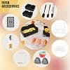 Air Fryer Silicone Trays Compatible with Ninja Foodi 7.6L AF300EU, 9.5L AF400EU, Princess 182074, Innsky 8L, Emerio AF-126672, Instant Pot 7.6L, N8WERK, MAXXMEE - Image 6
