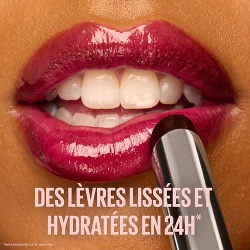 Maybelline New York - Moisturizing Oil Balm - Smooth and shiny lips - Lacquer effect - Enriched with Hyaluronic Acid and Cherry Extract - Lifter Glaze - Shade : 007 Berry Haze - Image 6
