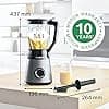 Bosch MMB6172SN Blender 1.5 L Tabletop blender 1200 W Black,Stainless steel - Image 4