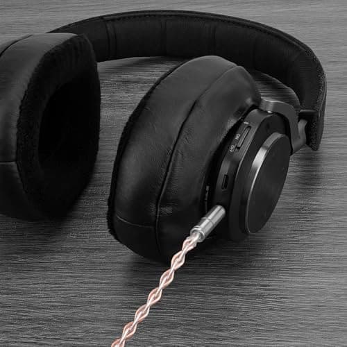Geekria Câble audio Apollo plaqué argent, compatible avec les casques Sony WH-1000XM6, Skullcandy Crusher ANC 2 et Beats Solo 4, cordon de remplacement 3,5 mm (1,5 m) - Image 6