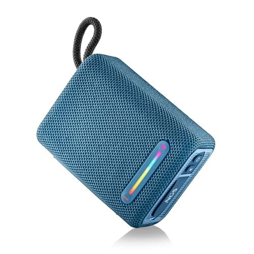 NGS Roller Furia 1 Blue – Portable Speaker Compatible with Bluetooth Technology, RGB Lights, IPX6 Waterproof, 15 W, True Wireless, USB, 9 Hours of Battery Life, Blue - Image 4