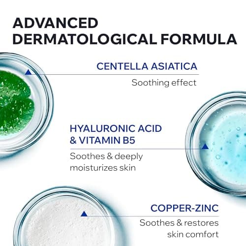 Uriage Bariederm-Cica Daily Gel-Crème Réparateur - Acide Hyaluronique, Centella Asiatica, Prébiotique - Stimule la Réparation de la Peau, Réequilibre le Microbiome - Non Parfumé, Non Comédogène - 40ml - Image 5