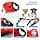 PETCUTE Retractable Flexible Dog Lead, 5 m Retractable Dog Lead, One Stop/Block Button, Extendable Dog Reel Lead with LED Flashlight for Small and Medium Dogs - Image 6