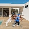 NIVIAN -2.4GHz WiFi PTZ Camera-2K-360° Remote Motion Autotracking and Human Detection - 10m Night Vision Compatible with Alexa and Google Home-Black - Image 6