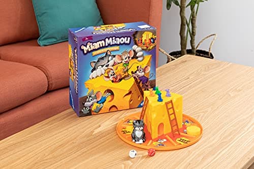 Ravensburger - Miam Meow - Board Game for Children 3 Years and Up - La Course aux Cheeses - Cooperative and Evolving Game - 2 to 4 Players - Mixed - French Version - 20818 - Image 7