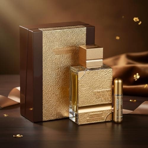 Al Haramain Amber Oud Eau de parfum en vaporisateur pour femme (Gold 999.9 75ml) - Image 3