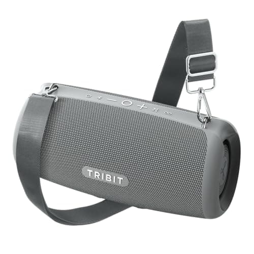 Tribit StormBox Lava Powerful Bluetooth Speaker, 80W Wireless Speaker, 24H Battery Life, IP67 Waterproof, Bluetooth 5.4, Custom EQ, XBas, TWS Pairing for Camping/Beach/Party/Outdoor - Image 2