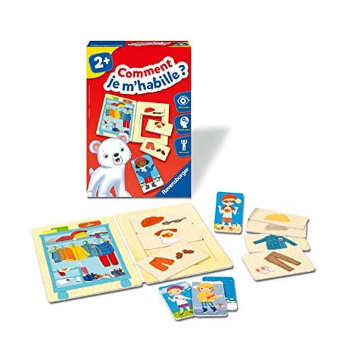 Ravensburger - Educational Game - How Do I Dress? - Observation, Manipulation, Language - Development of autonomy - Puzzle for children aged 2 years from 2 years - 24031 - Image 6