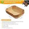 200pcs Air Fryer Baking Paper, For Ninja Double Stack XL SL400EU 9.5L,Baking Paper for Ninja Air Fryer For Ninja AF300EU/AF400EU - Image 3